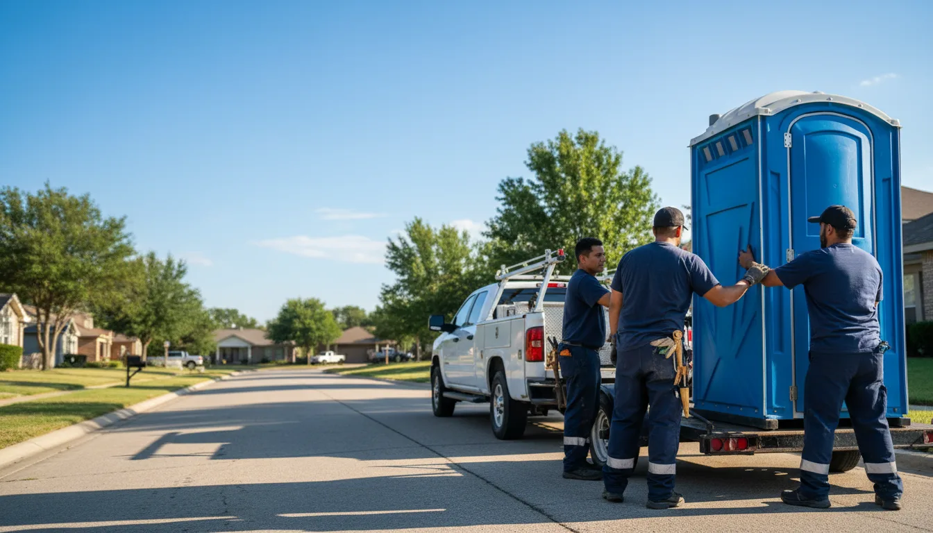 Portable Toilet Rental in Erick, OK near me